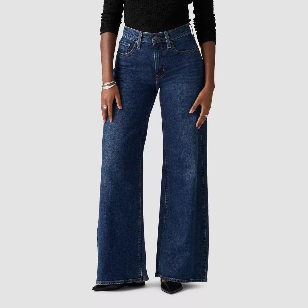 Levi’s Women’s High-Rise Wide Leg Jeans – Woodstock 34