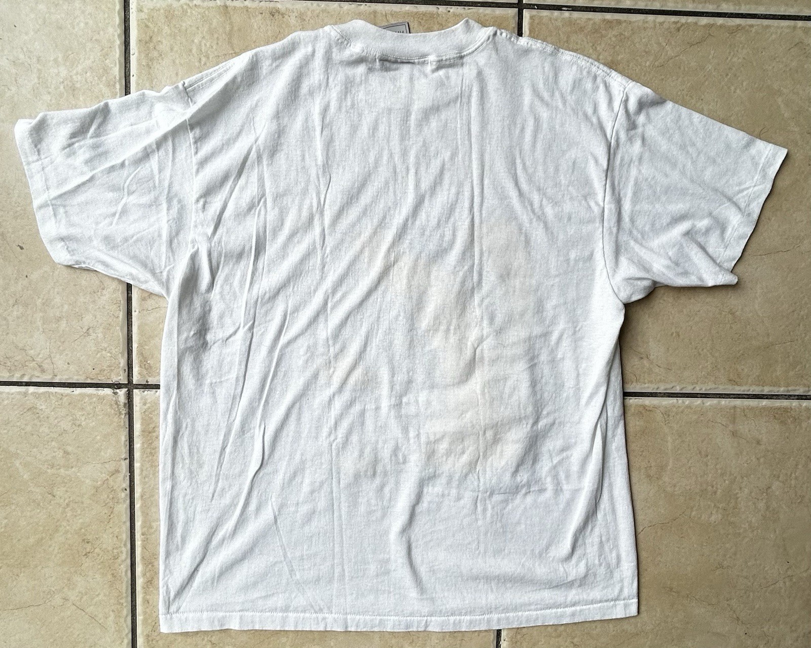 Vtg 90s Tees VT 3D Puff Print South Padre Island Fishing T Shirt XL Marlin Boat
