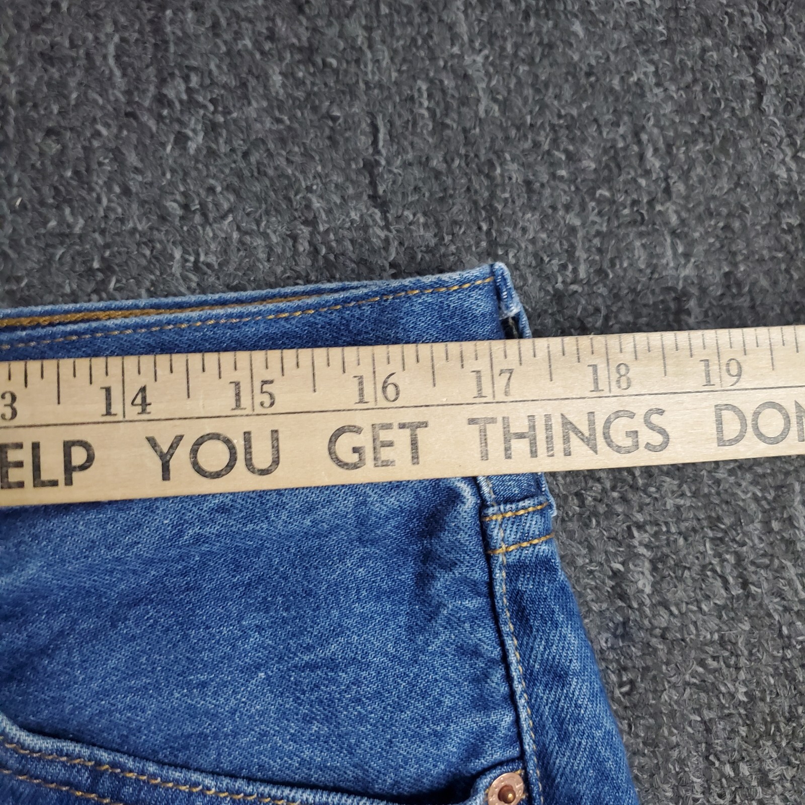 Vtg Levi’s 501XX Jeans Mens 36×32 Blue Straight Medium Wash Button Fly Fit 34×28