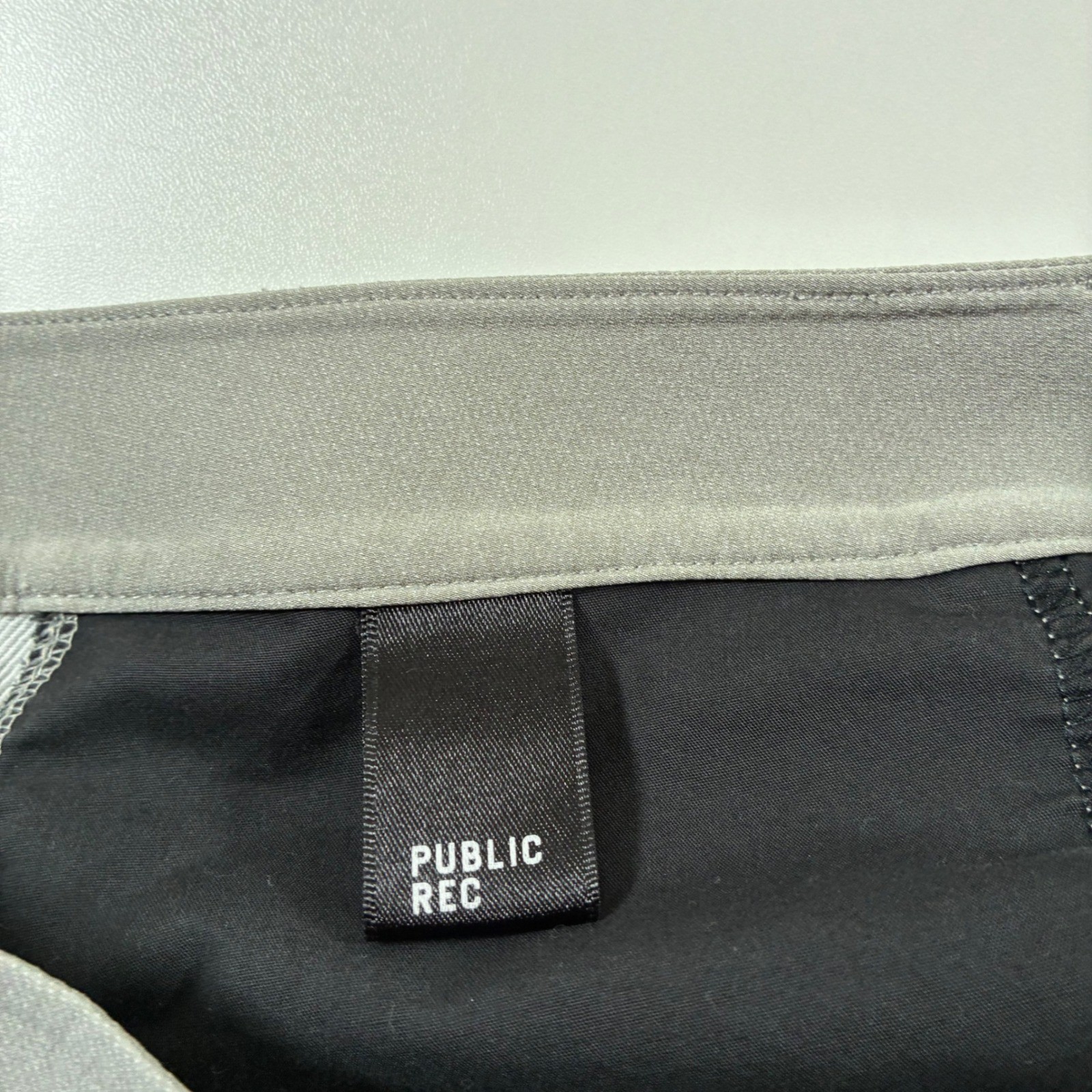 Public Rec Gamechanger Pants 30×28 Gray 5-Pocket Performance Stretch (Tag 30×30)