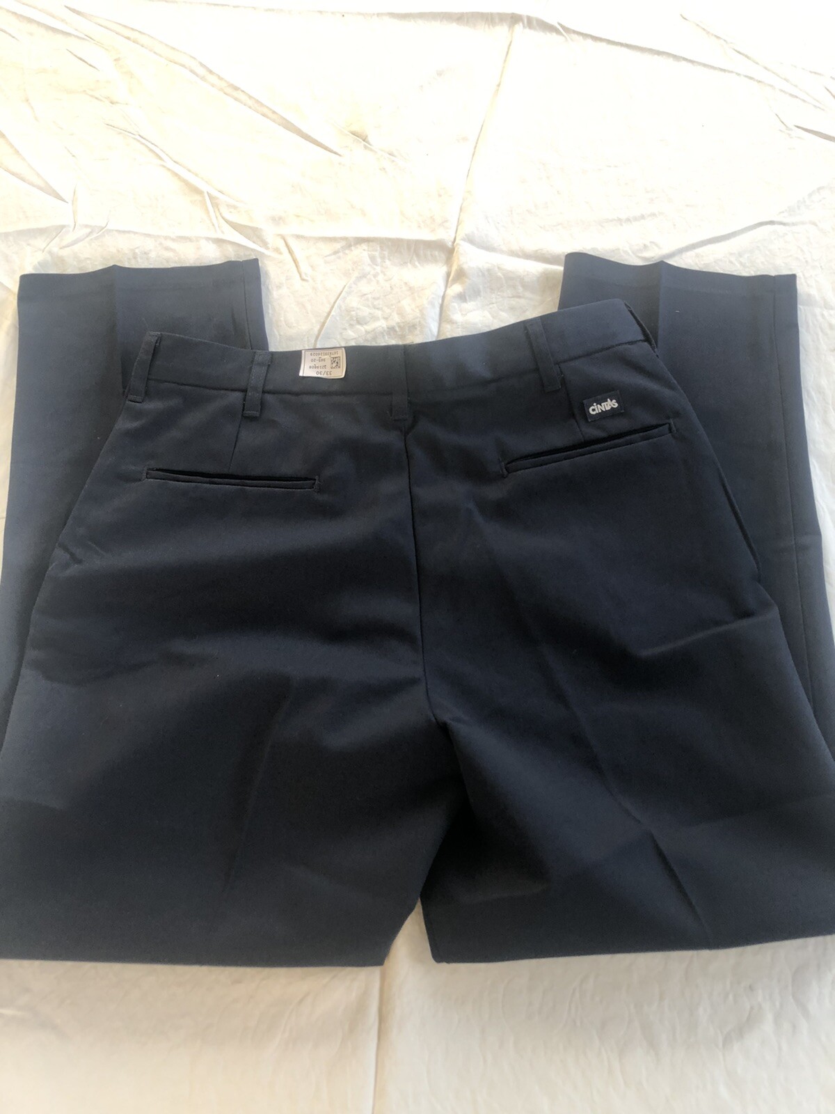 Lot Of 3 Cintas Comfort Flex Work Pants Size 33×30 #945-20 Very Comfortable