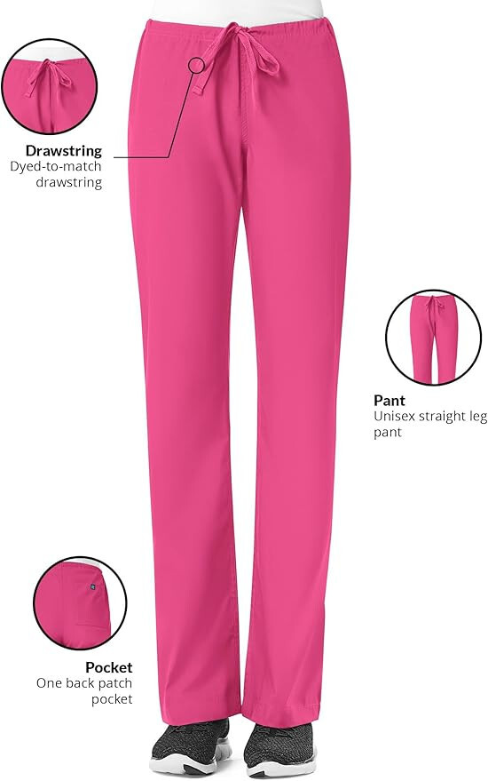 Maevn Core 9006 Pewter Unisex MedicalL Scrub Pants 31″ Seamless Sizes XXS – XXL
