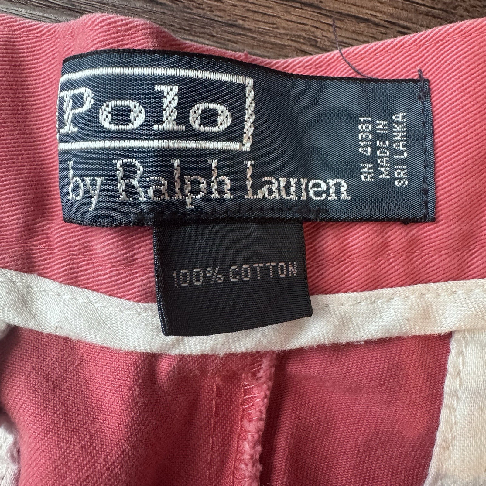 Vtg Polo Ralph Lauren Andrew Shorts Men 32 Chino 6” Inseam Pleated Preppy 90s
