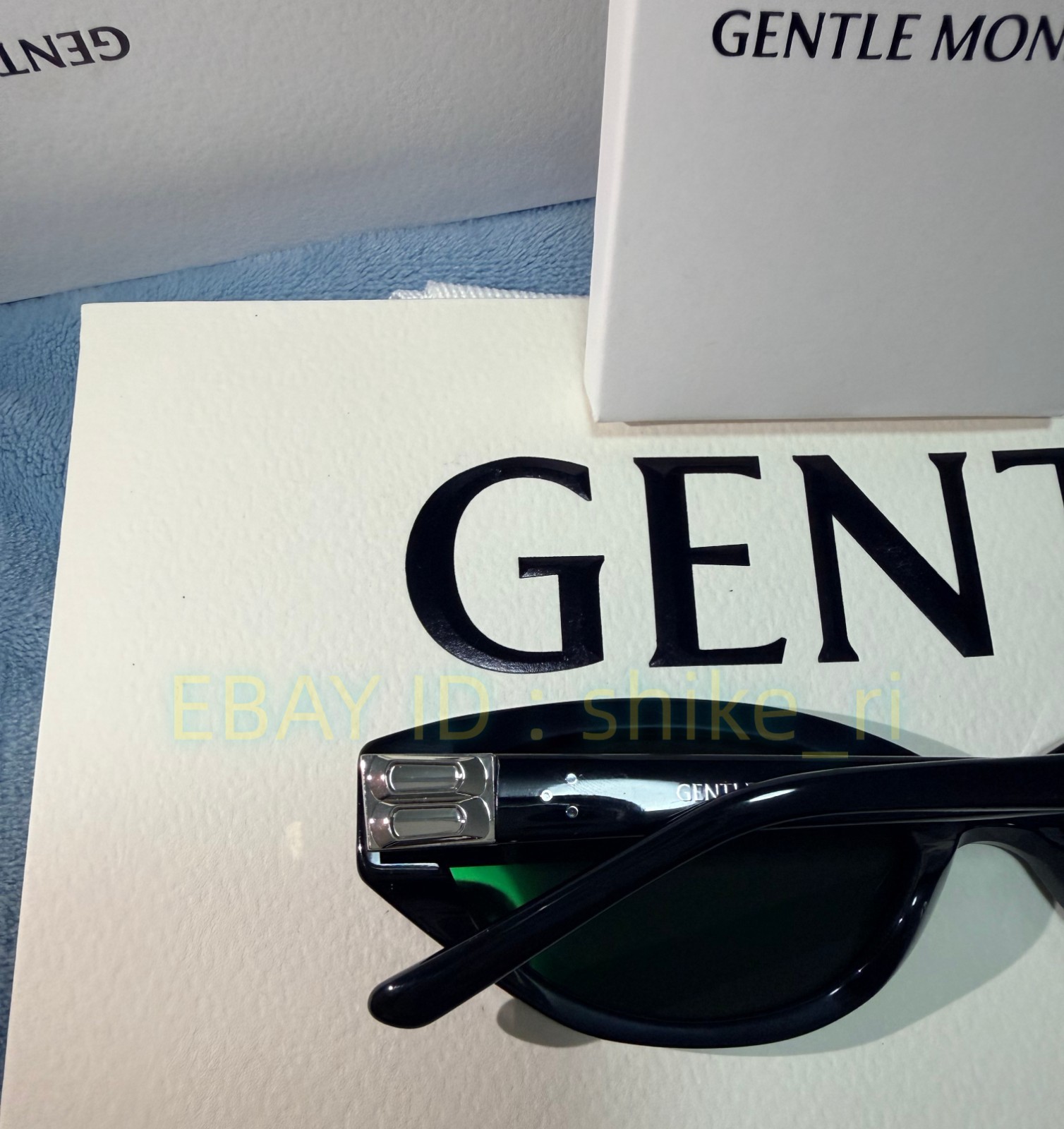 2026 GentleMonster Vanilla 01 Sunglasses Black Frame Black Lenses