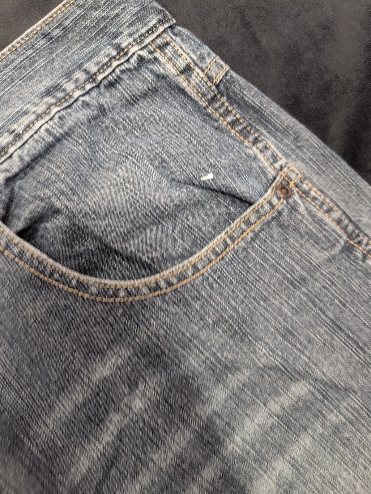 Vintage Baggy Y2K KnoBetta Kno Betta Jeans Mens 40×30 Medium Wash Wide Leg