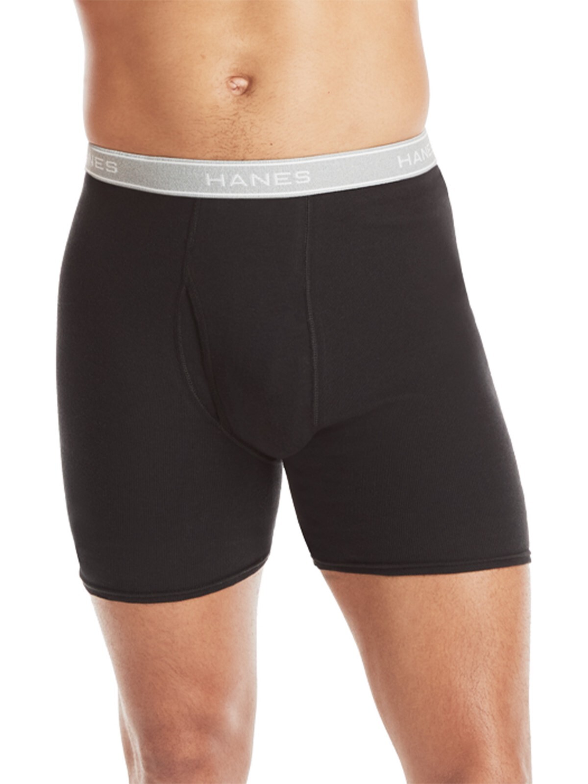 Hanes Men’s Super Value Pack Assorted Boxer Briefs, 10-Pack Soft and Breathable