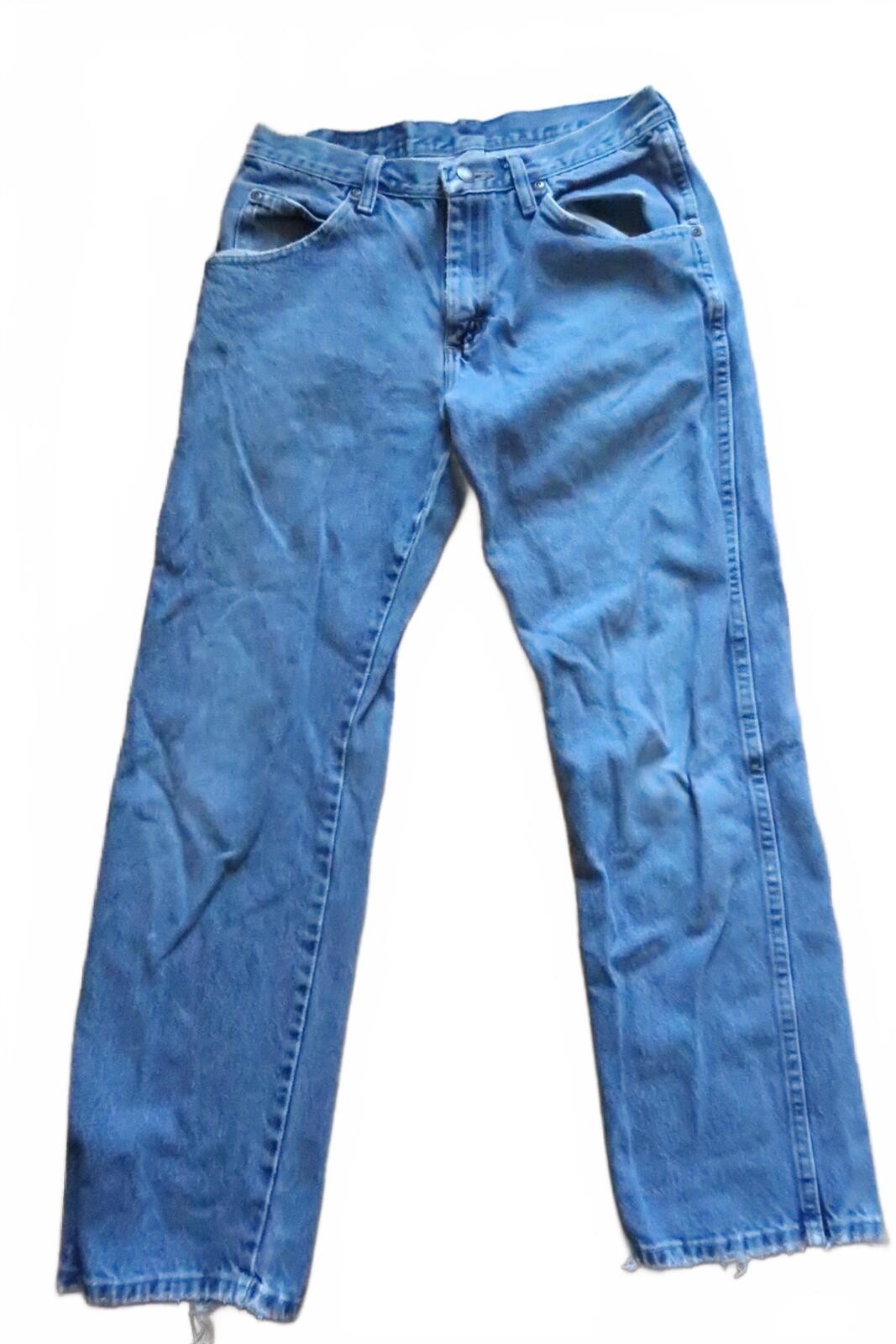 Wrangler Men’s Regular Fit Blue Denim Jeans 30×30 Made in Mexico