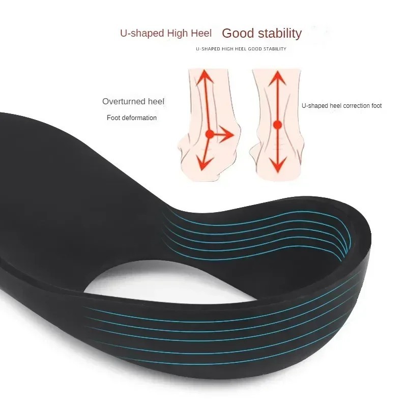 Flat Foot O-Shaped Legs Insole for Shoes Correction Arch Support Plantar Fasciit