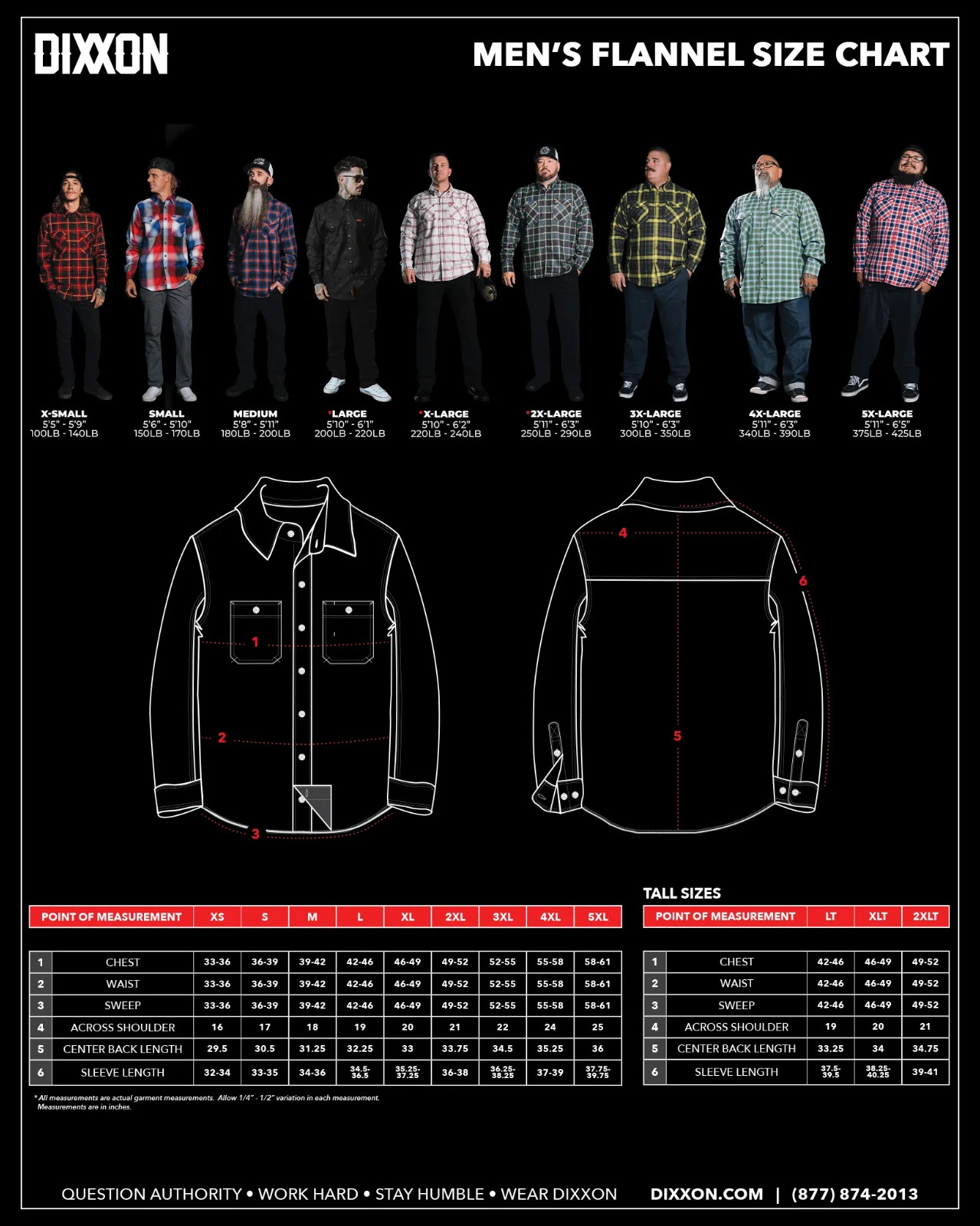 DIXXON Flannel x A Day To Remember ADTR Men’s LARGE Plaid Band Button Shirt