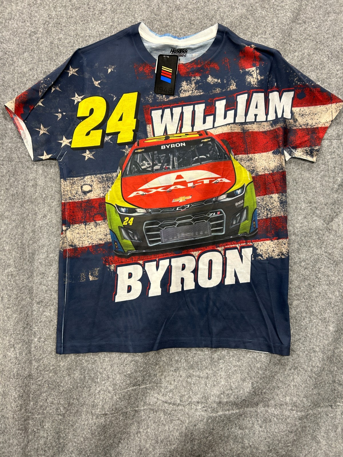 William Byron #24 Nascar Hendrix Motorsports Size Medium T-Shirt