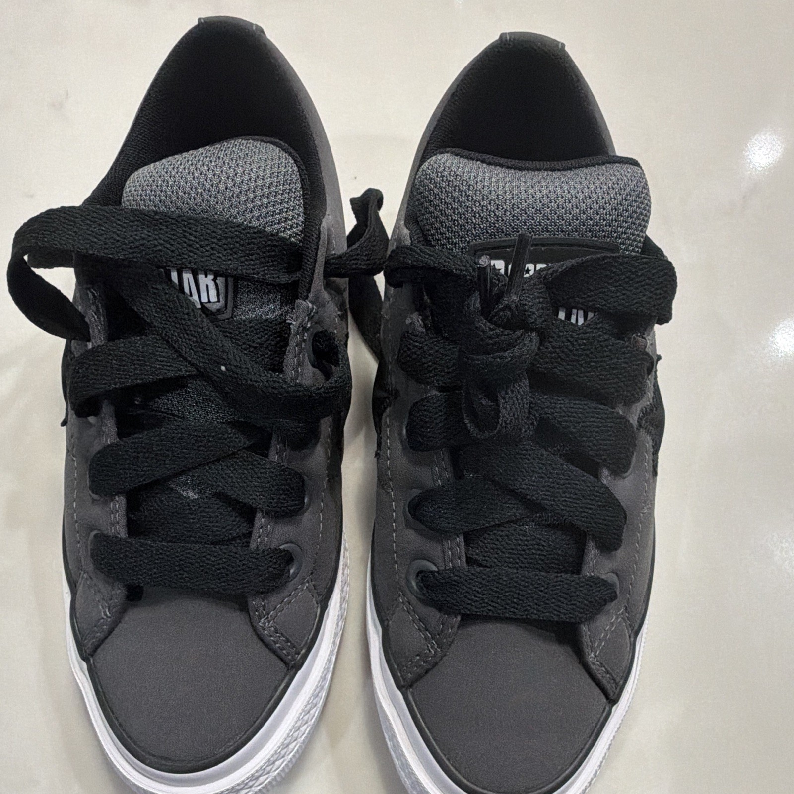 Converse One Star Low Top Canvas Sneakers Dark Matter Black White A14729C