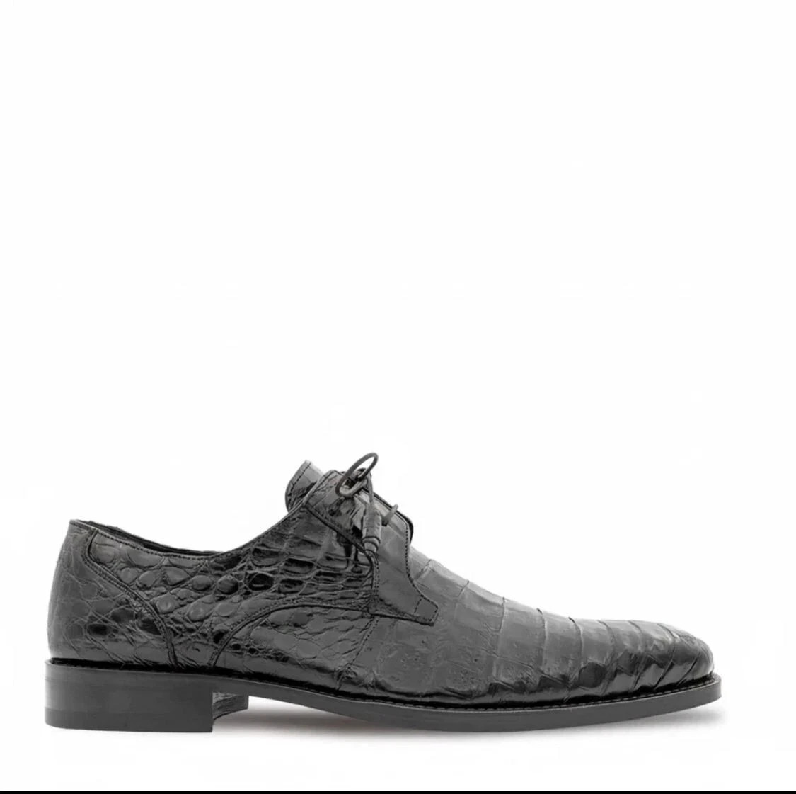 Handmade Mezlan Gables Genuine Leather Crocodile Men’s Shoes