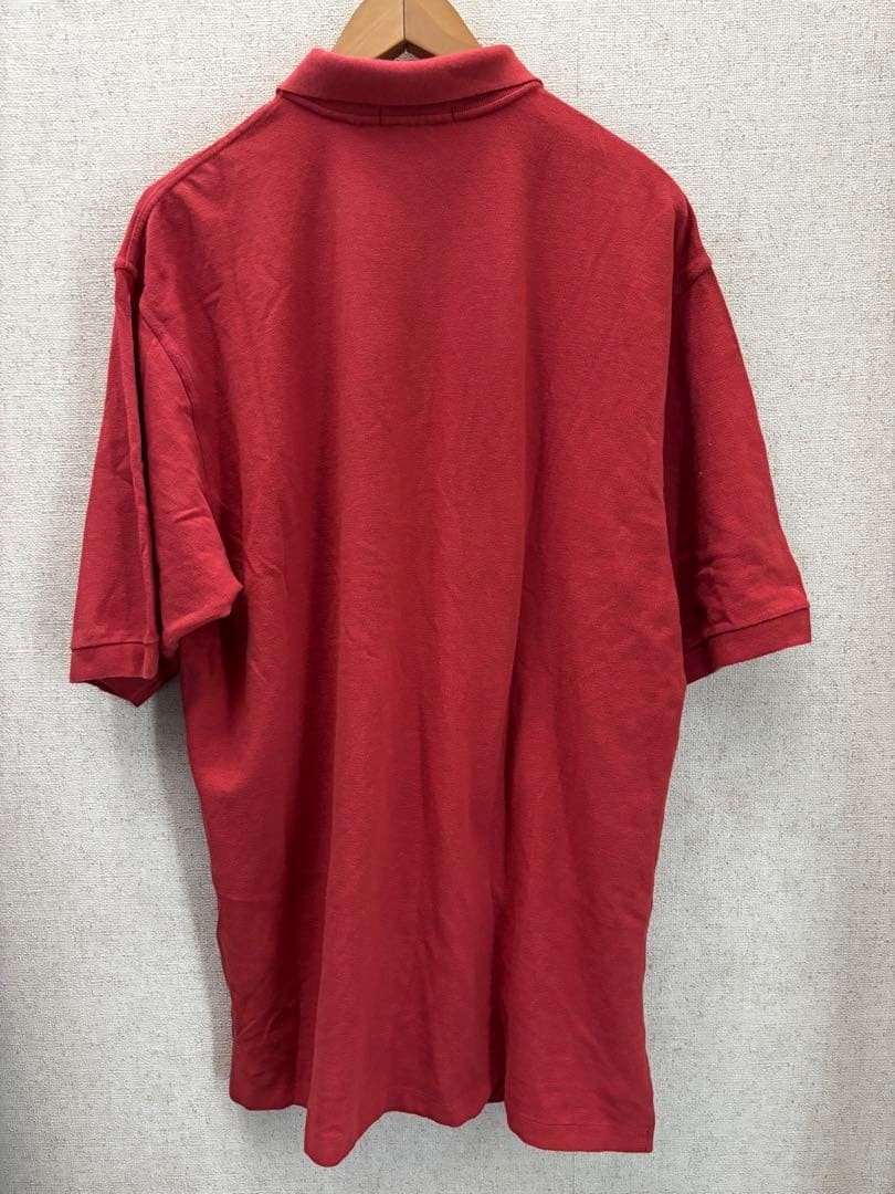 90s Vintage NIKE TOUR Polo Shirt L XL 2XL Terracotta Red Peru Pima Cotton Loose