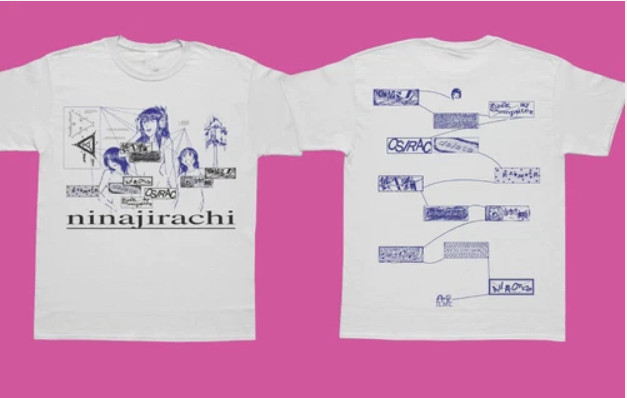 Collectionn Ninajirachi 2-sides T Shirt Full Size S-5XL