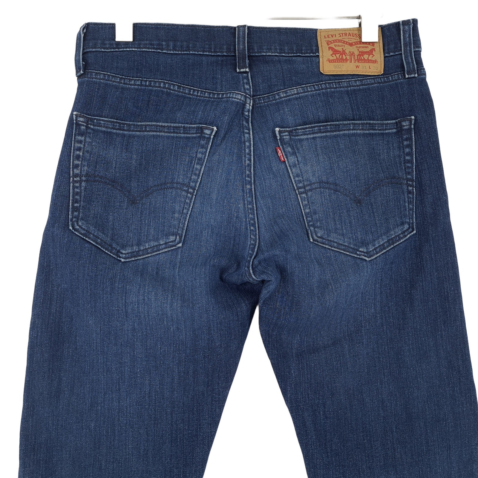 Vintage Levi’s Jeans 502 Men Stretch Regular Tapered Zp7 Size W31 L32