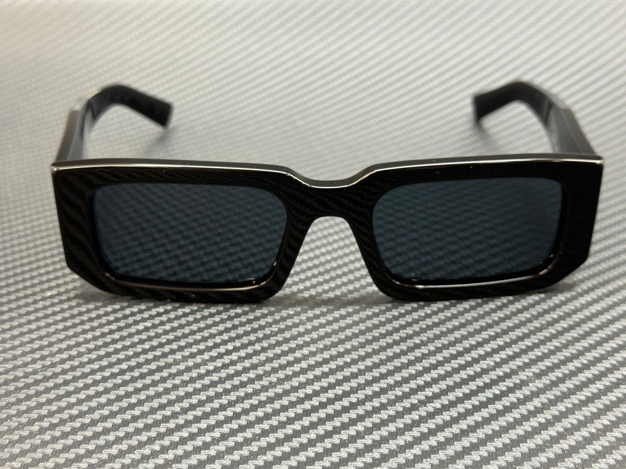 PRADA PR 06YS 16K2K1 Black Grey Men’s 53 mm Sunglasses