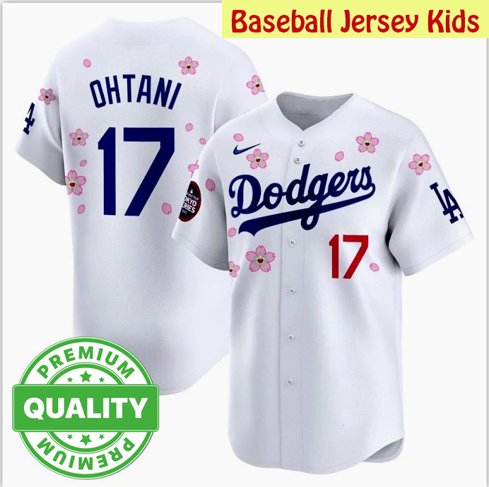 Baseball Jersey Kids Shohei Ohtani men WHITE All size S to 6Xl AOP D1O58