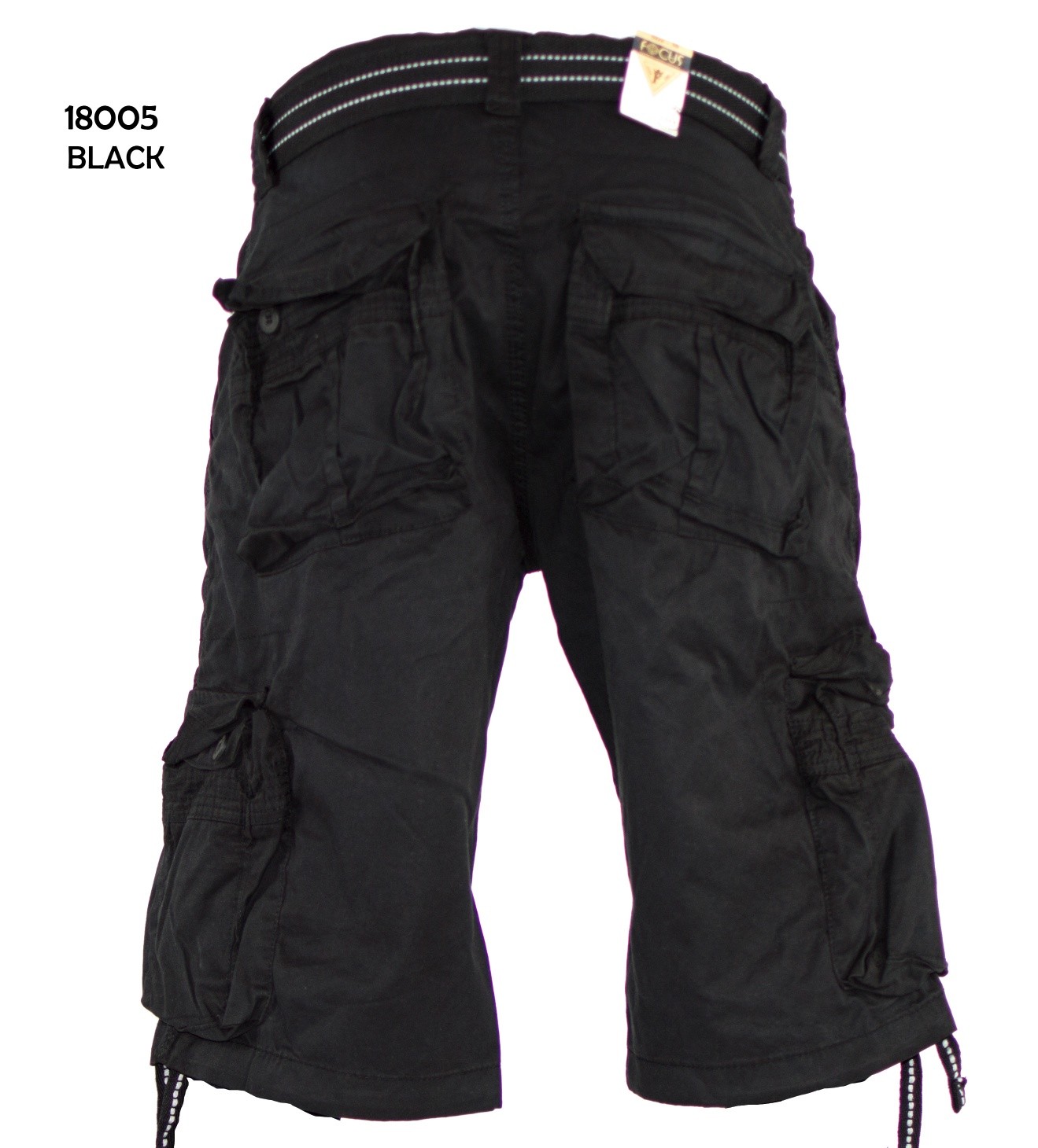 Men’s Focus Cargo Shorts: 29 to 46 (100% Cotton Lightweight)
