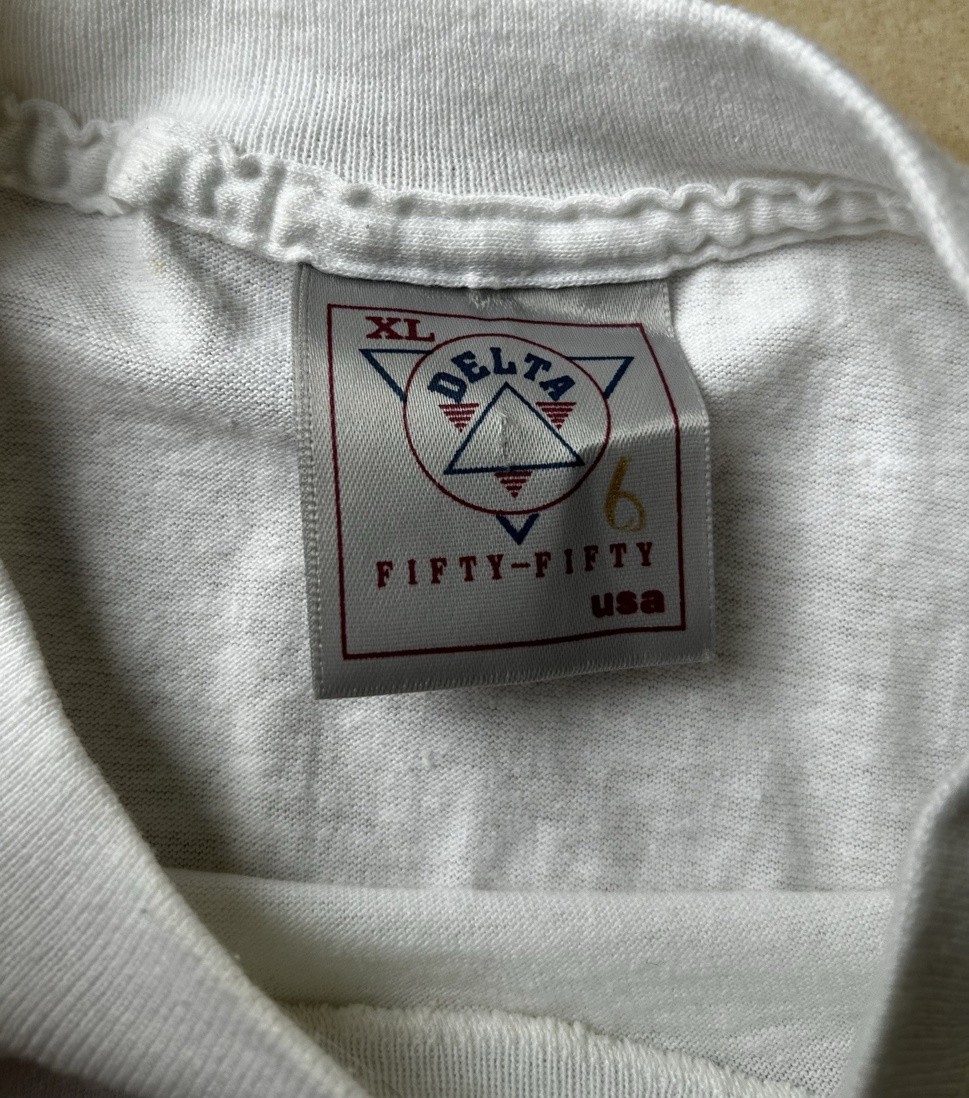 Vtg 90s Tees VT 3D Puff Print South Padre Island Fishing T Shirt XL Marlin Boat