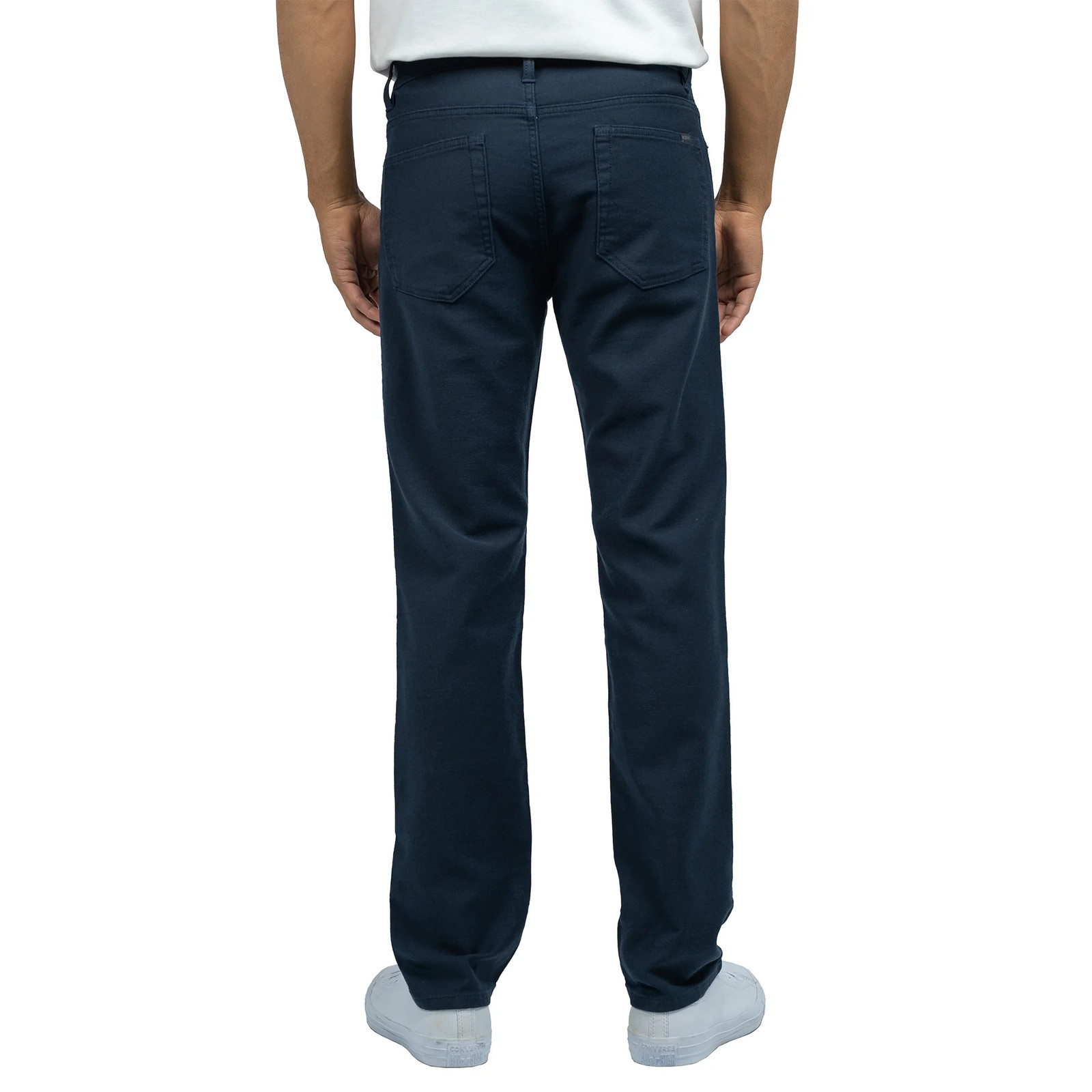 JACHS Men’s 5 Pocket Stretch Twill Pants Straight Fit Casual Travel Flex NWT