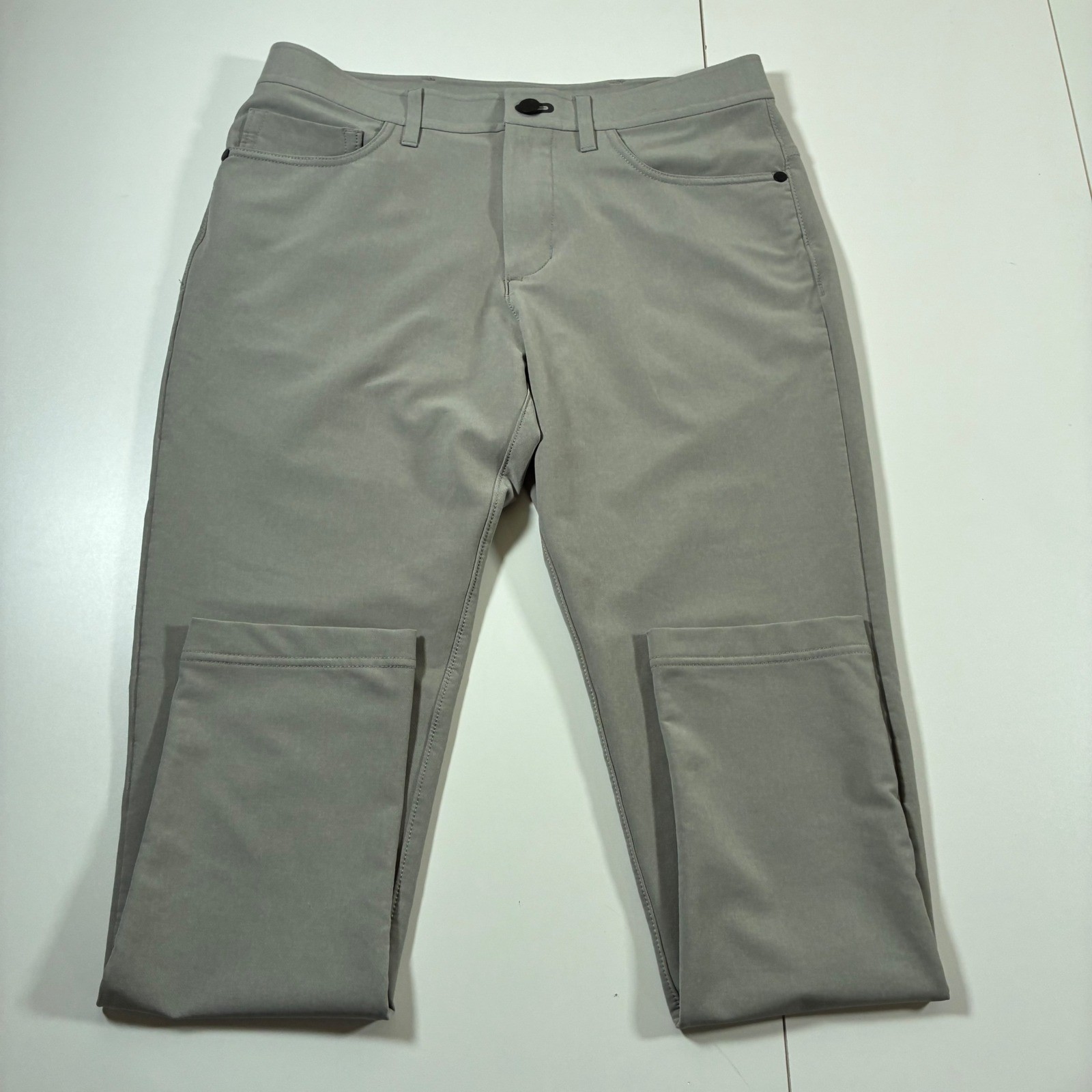 Public Rec Gamechanger Pants 30×28 Gray 5-Pocket Performance Stretch (Tag 30×30)