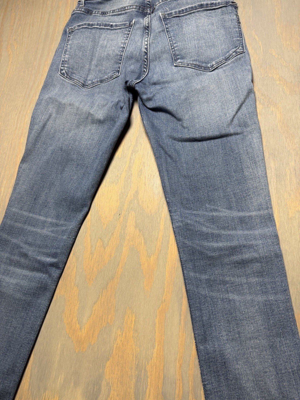 Express High Rise Legging Jeans Blue Denim Perfect+ Skinny 4R-4R
