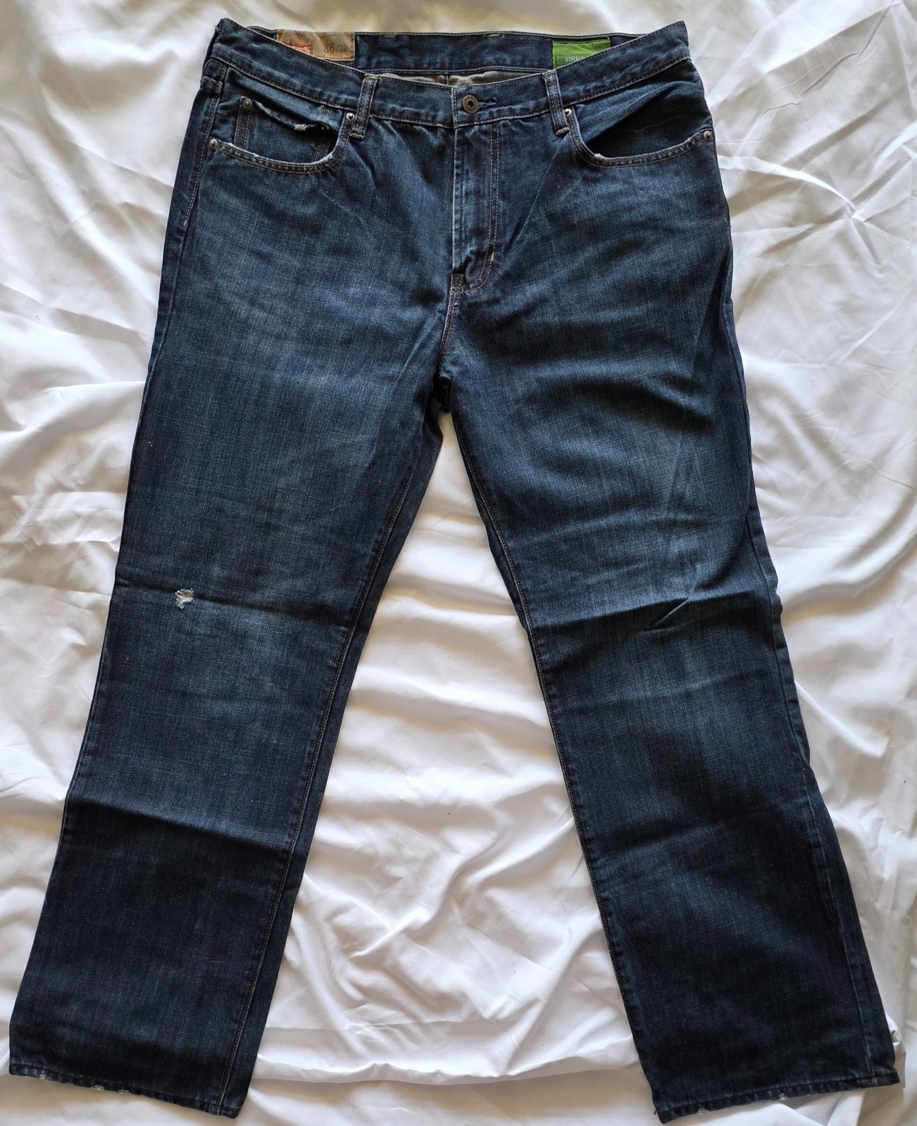 Gap 1969 Jeans Lot Mens 36×32 Straight Loose Boot Cut 3 Pairs