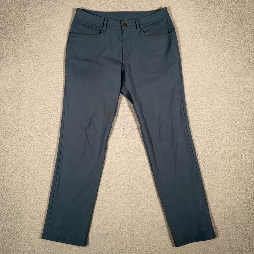 Lululemon Pants Mens 31×30 Blue ABC Classic Fit Warpstreme Golf Casual Preppy