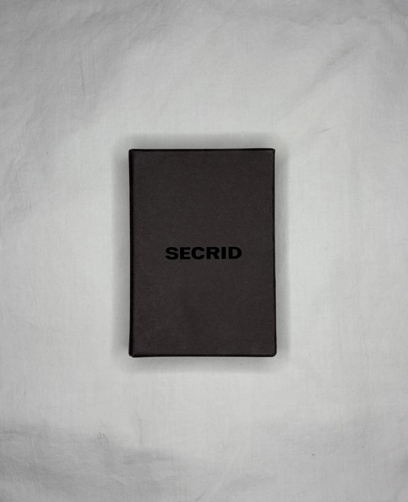 Secrid Slim Wallet Aluminum Core RFID Cardprotector Black Leather Case 4-6 Cards