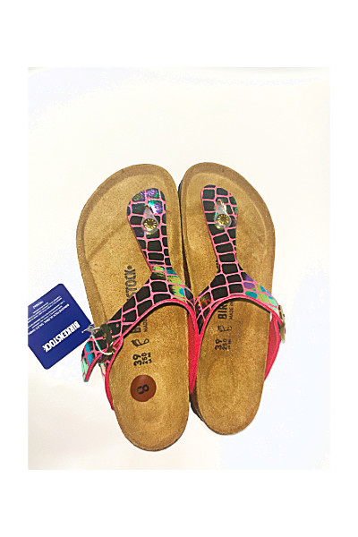 Womens Birkenstock Gator Gleam Gizeh