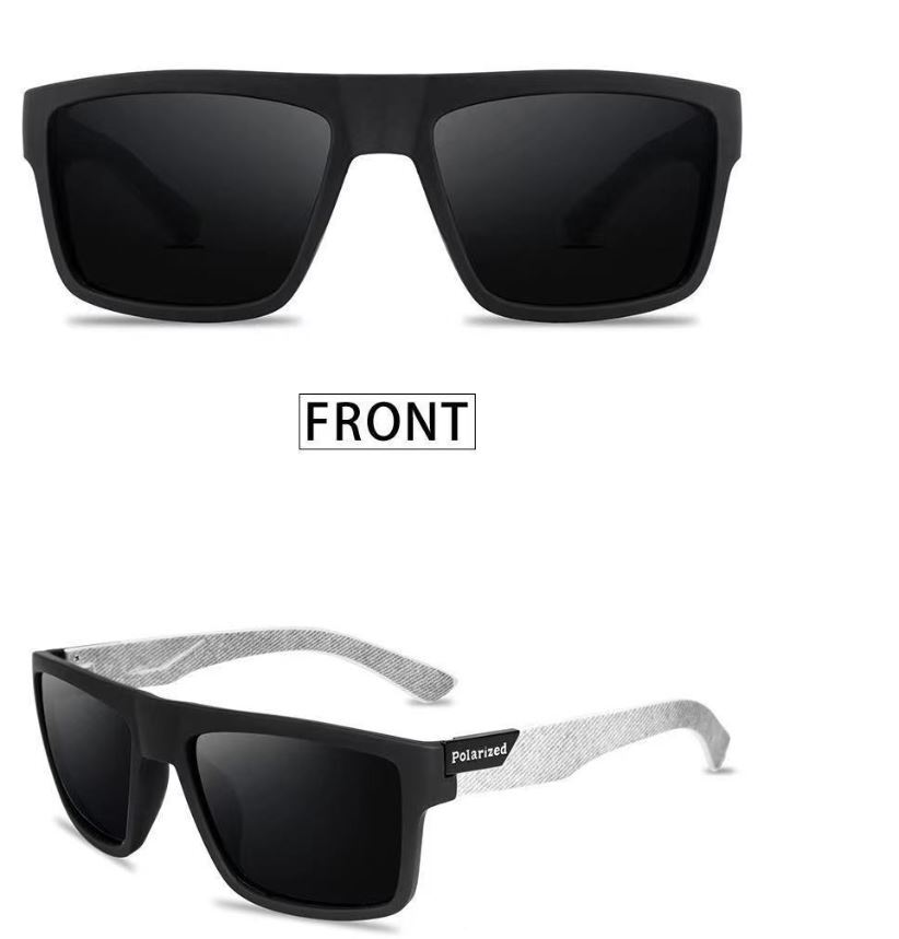 Square Sunglasses Polarized for Men Women Outdoor Sports Driving Glasses Fishing