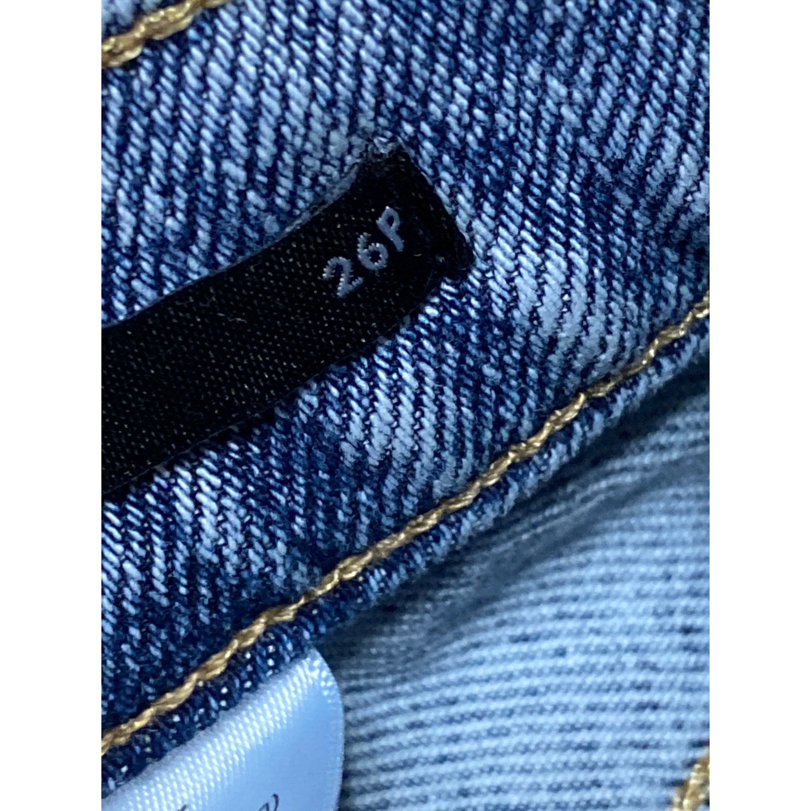 Banana Republic Blue High Waisted Distressed Frayed Skinny Denim Jeans Pants 26