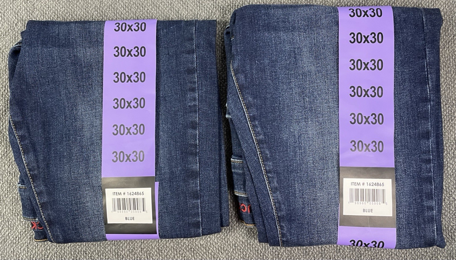 Lucky Brand 410 Men’s Lot of 2 Athletic Straight BLUE Jeans 30×30 NWT