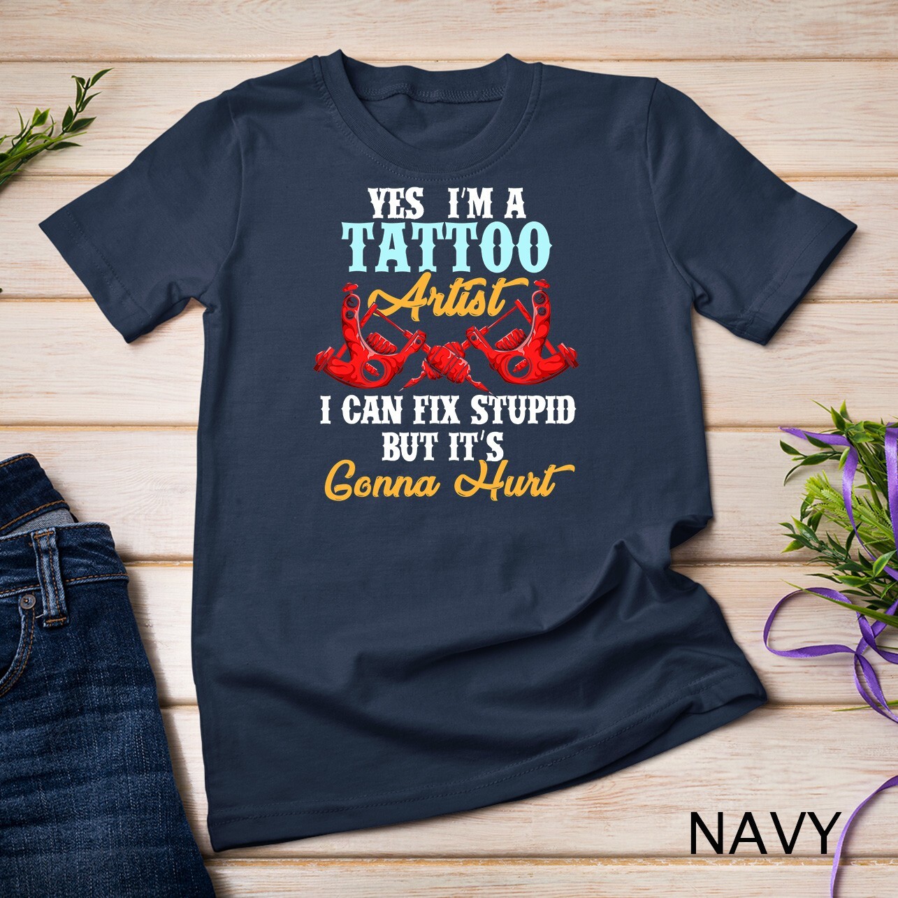 Tattoo Shirt for a Lover of Ink and Tattoo Artist T-Shirt Unisex T-shirt