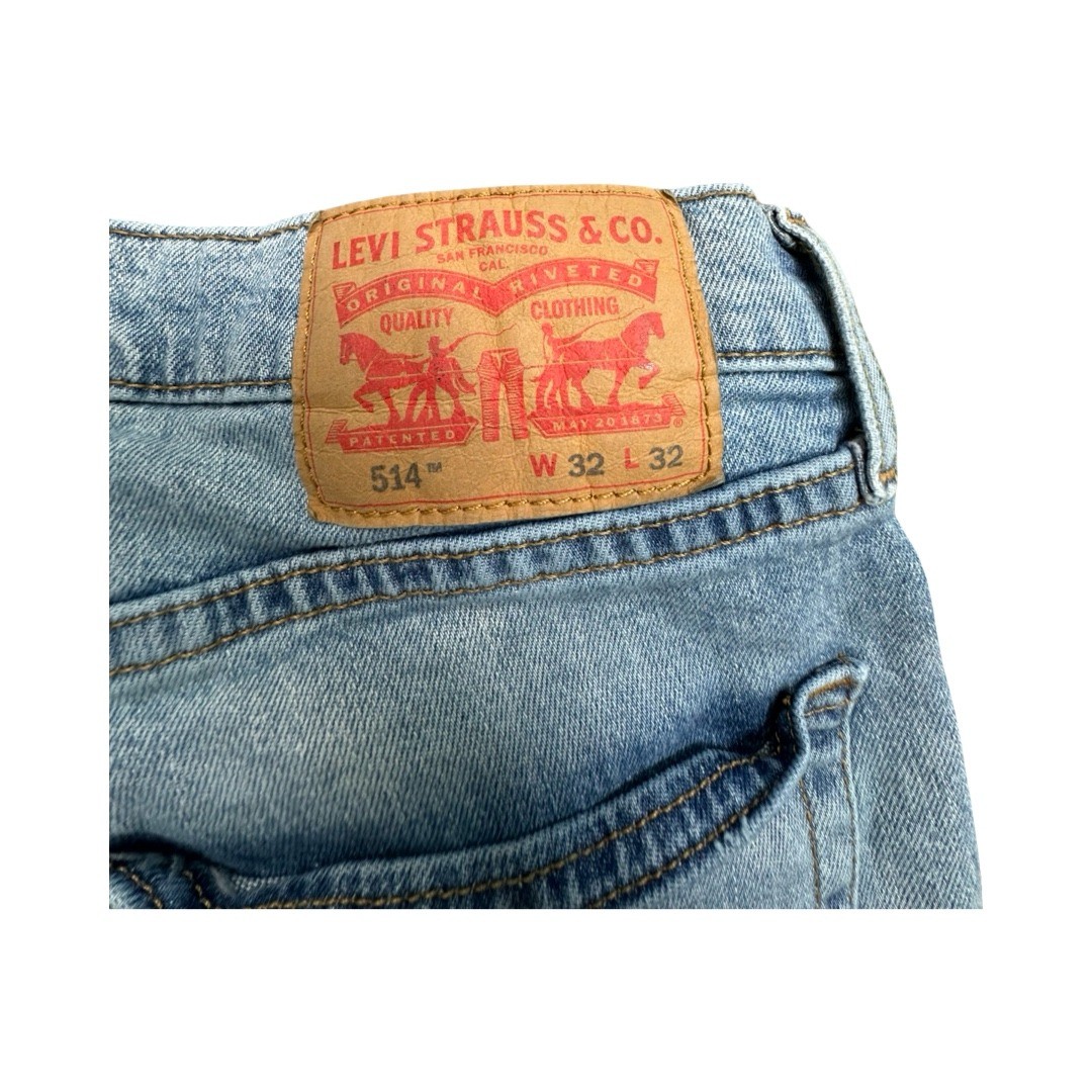 Levi’s Jeans Mens W32 L32 Light Wash 511 Slim Fit Denim Casual Classic