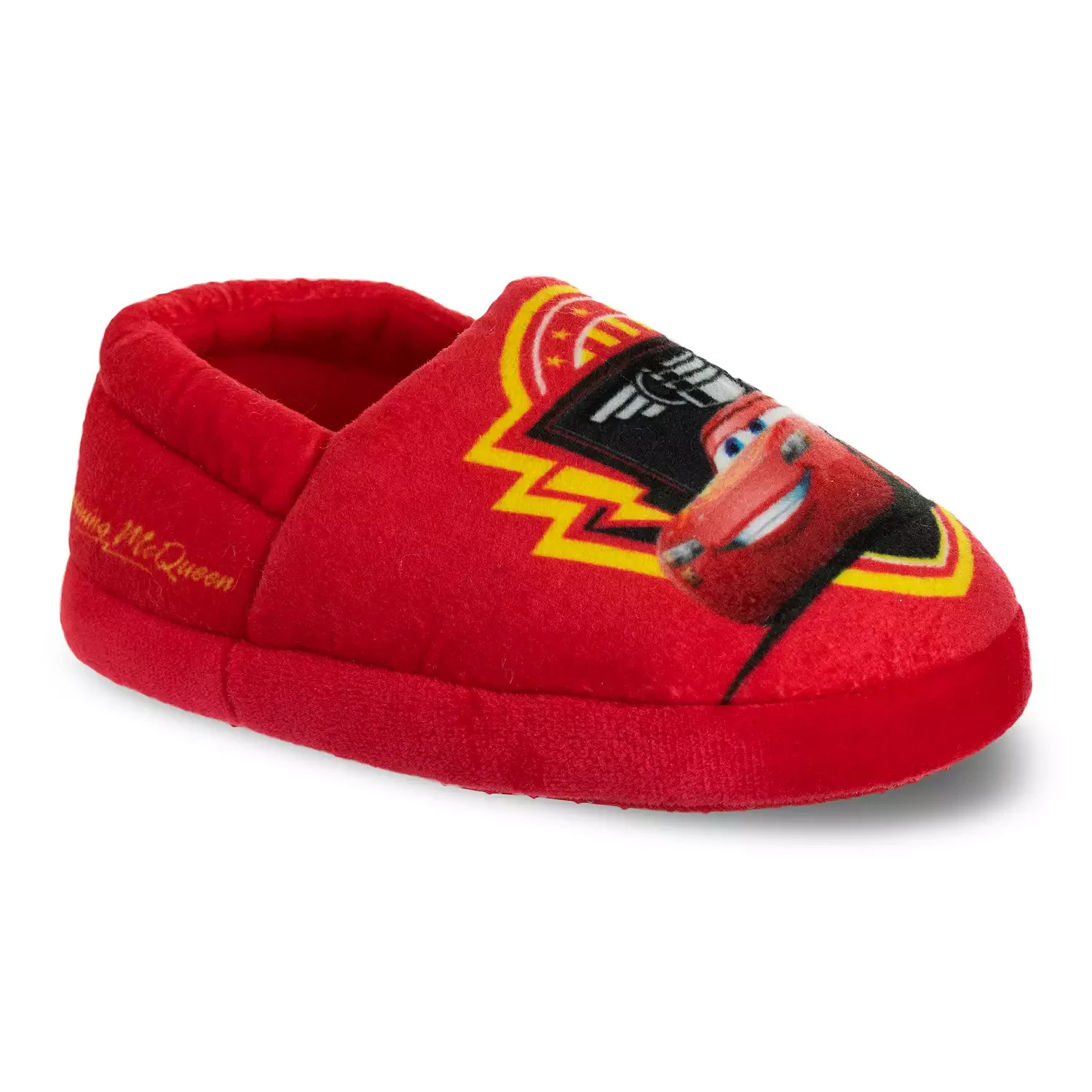 Disney / Pixar’s Cars Lightning McQueen Toddler Boys Slippers 5/6 7/8 9/10 11/12
