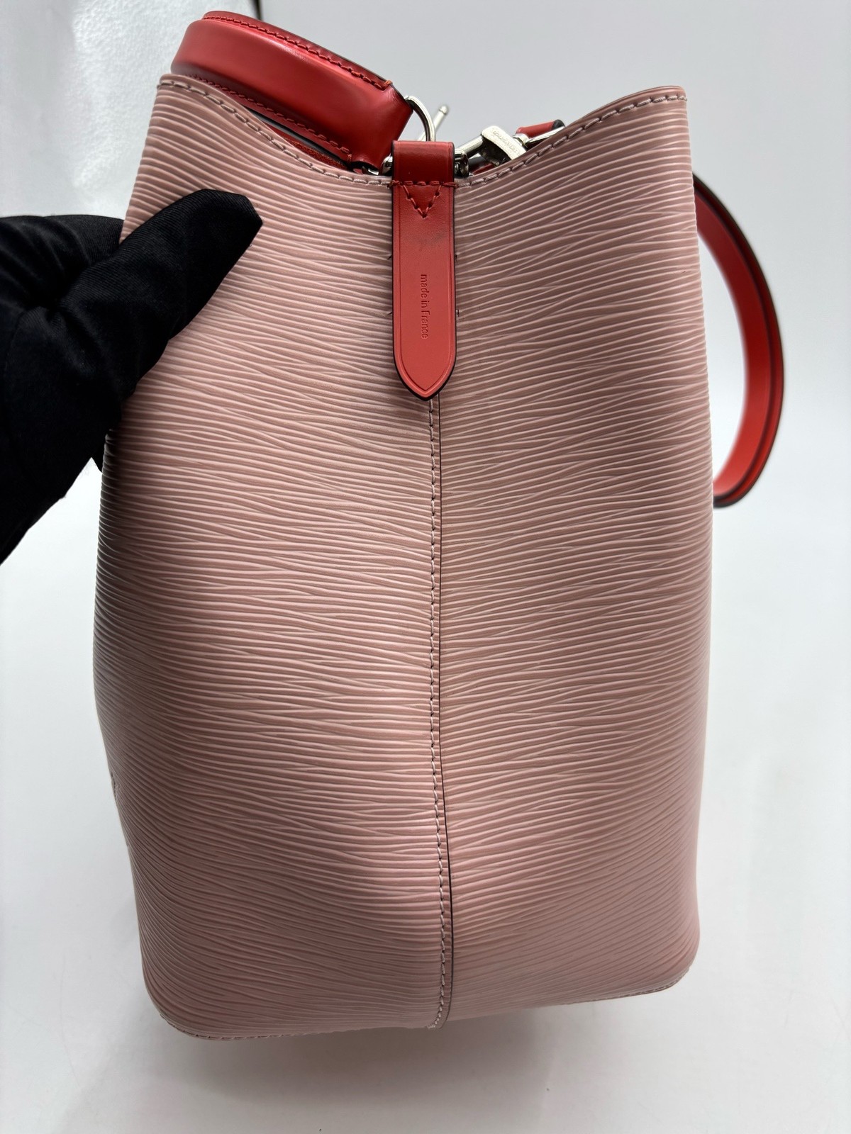 Louis Vuitton Pre-Owned Authentic 16 Bucket Bag Pink 25*16*25cm