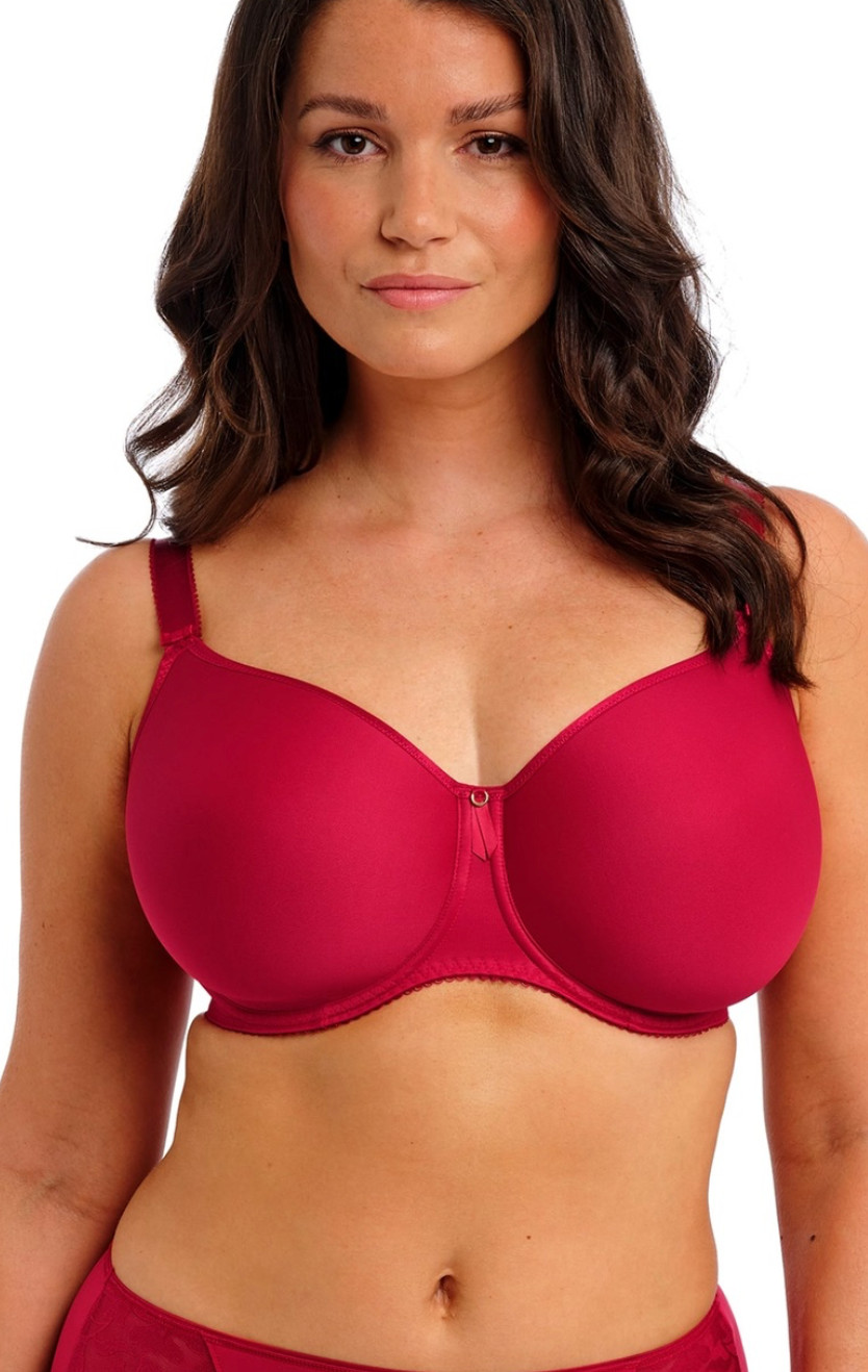 Fantasie 40DDD Essentials Spacer Moulded T-Shirt Bra NWOT 101310 -INK CUP MARK-