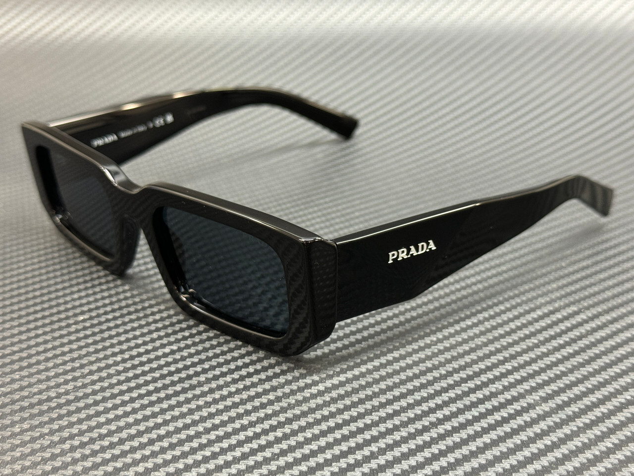 PRADA PR 06YS 16K2K1 Black Grey Men’s 53 mm Sunglasses