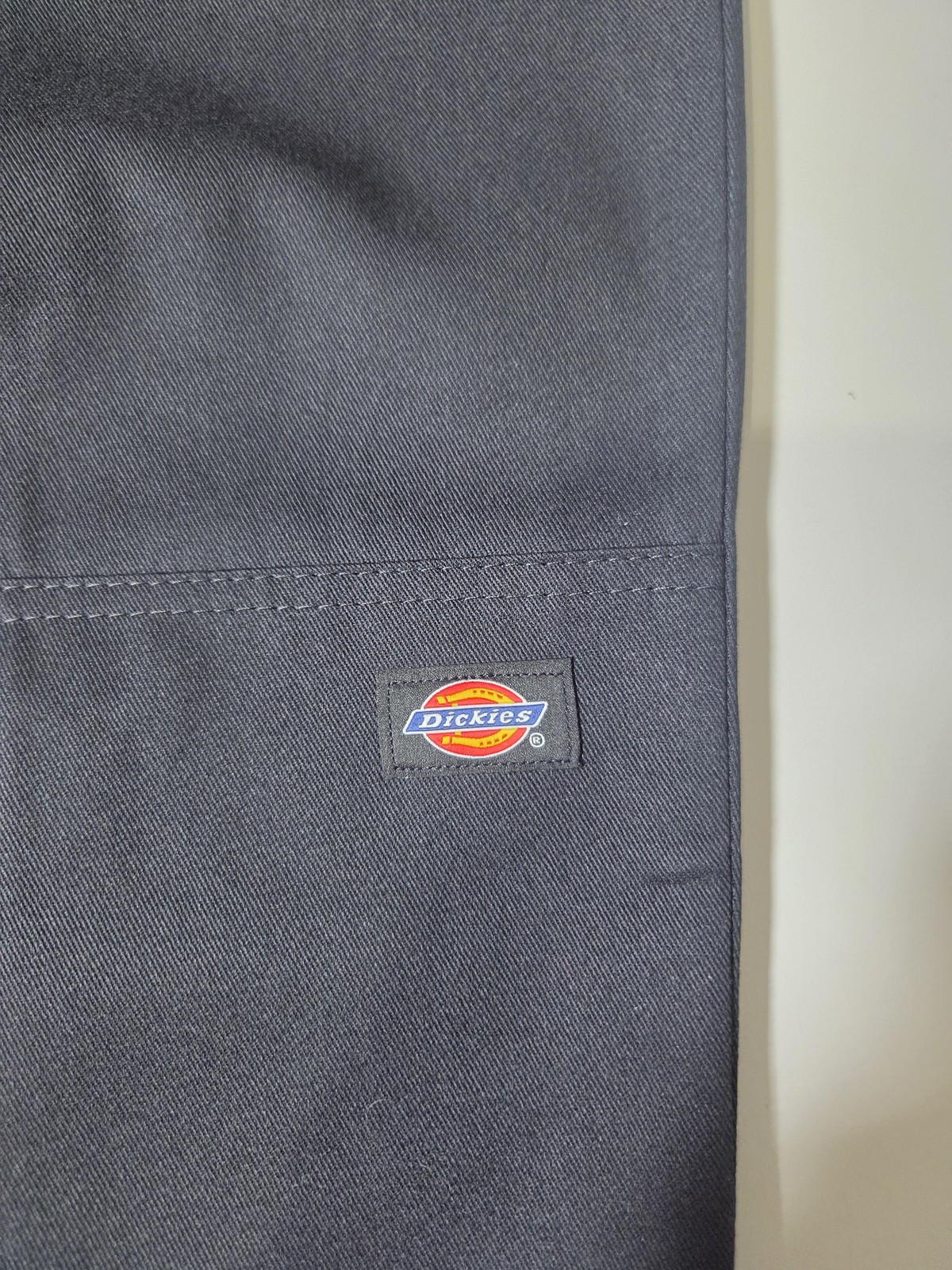 Dickies Pants Mens 50×30 Black Relaxed Fit Workwear Chino Straight Leg