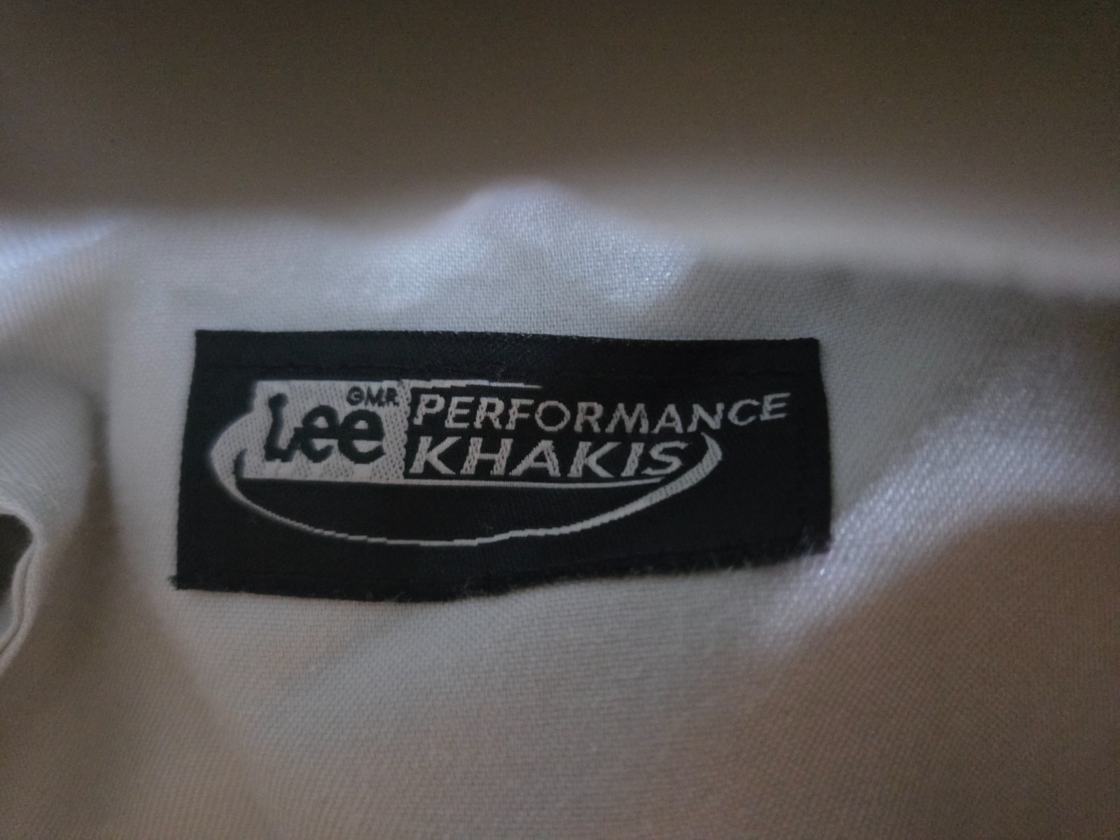 Mens Lee Performance Khaki Pants 30X30 Tan Cotton