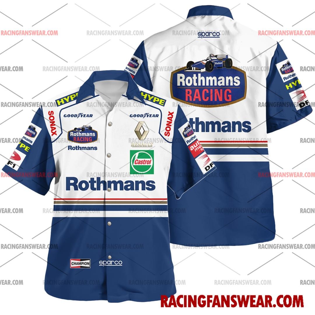 Heinz Harald Frentzen Formula One Racing 1997 Uniform Apparel Clothes Hawaiian