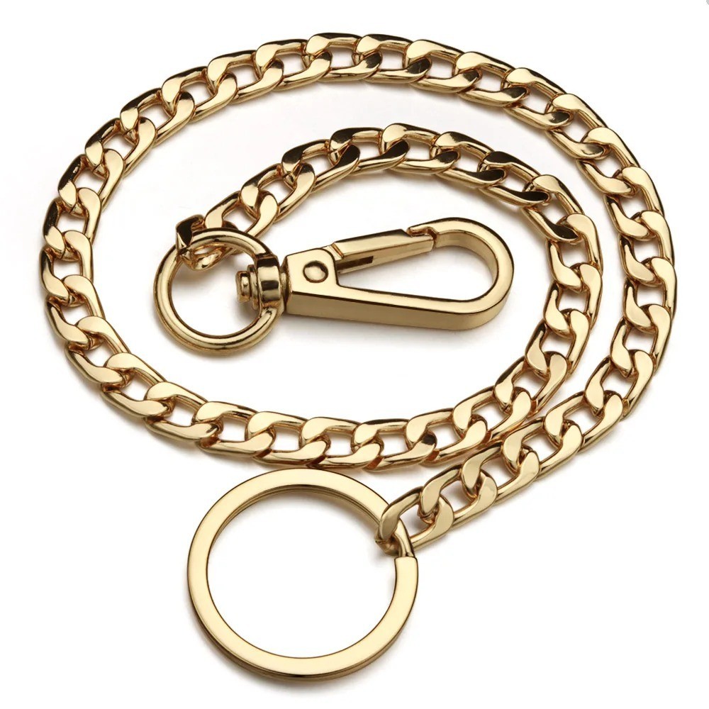 Heavy Duty Punk Wallet Chain 20″ Stainless Steel Jean Key Chain for Men Women
