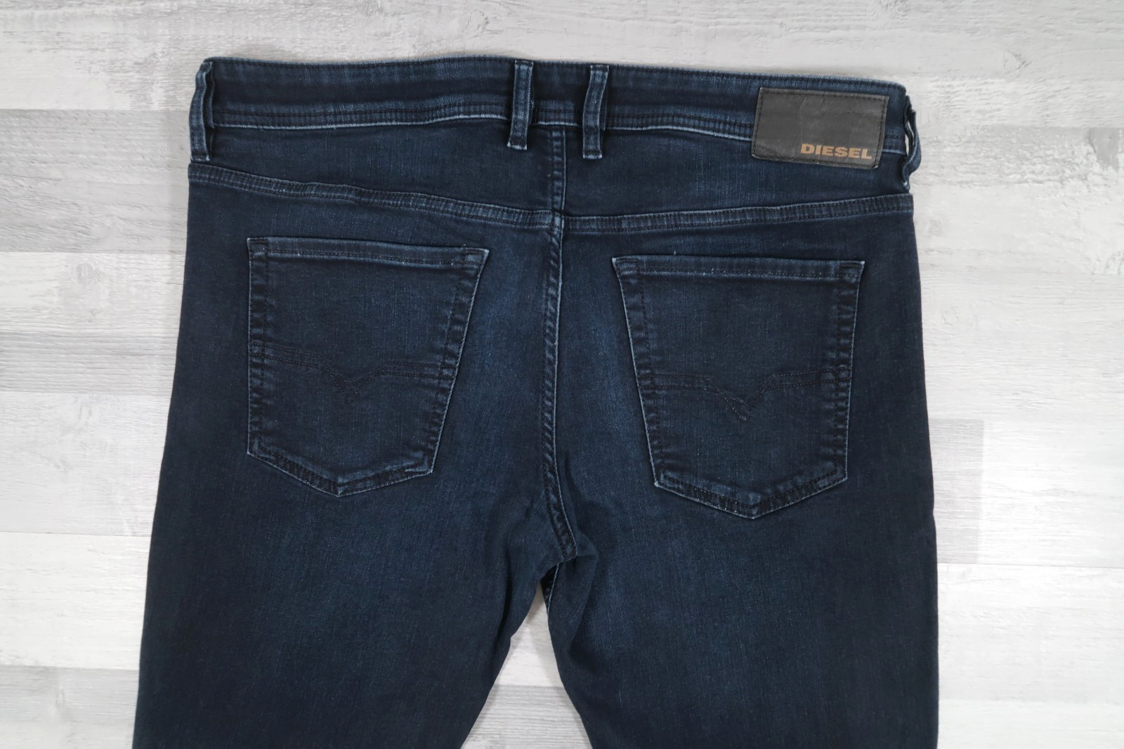 Mens Diesel SLEENKER Stretch Slim Skinny Blue W34 L32 Jeans Wash 0095X