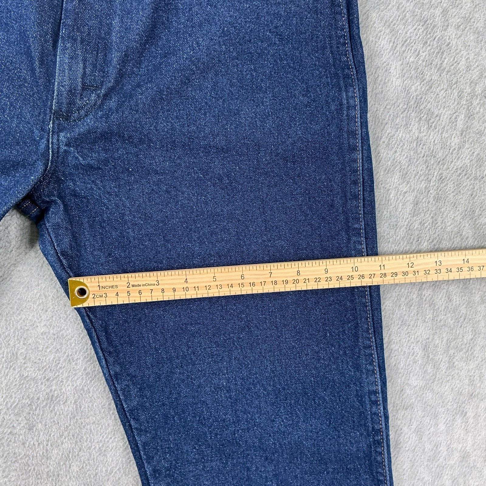 Wrangler Jeans Men 34×32 (ACTUAL 32×30) Blue 13MWZ Cowboy Cut Western
