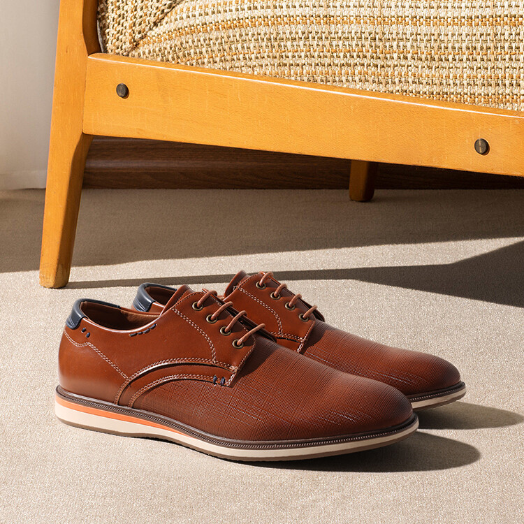 Men’s Casual Dress Shoes Comfortable Business Work Breathable Formal Shoes