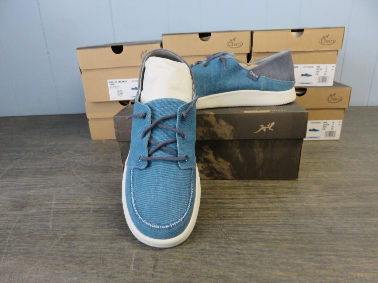 Chaco Men’s Chillos Sneaker Ocean Blue 8 9 10 11 12