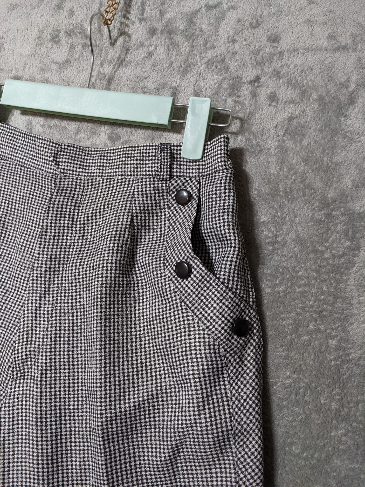LEDAER Women Casual Office Pants SIZE 0 (W 26, L 27.5 in)Houndstooth Multicolor