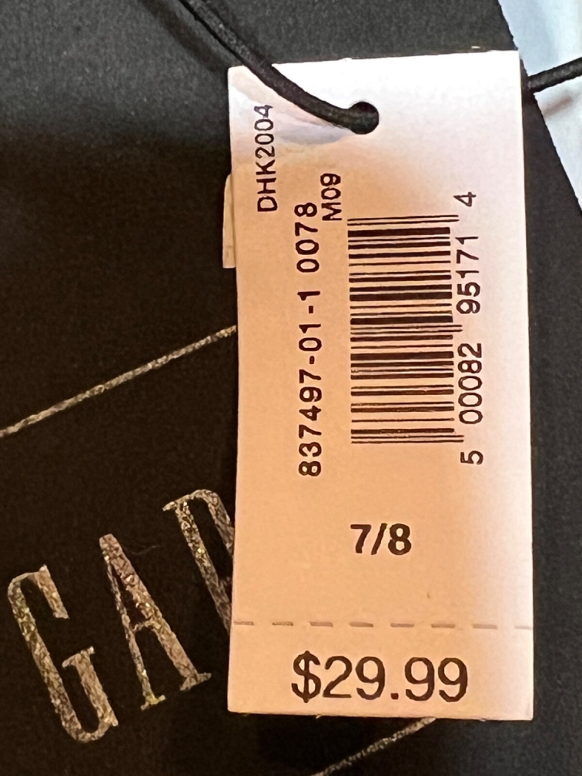 NWT GAP Men’s Flip Flops Sz 7-8, 9- 10, 11-12 Black