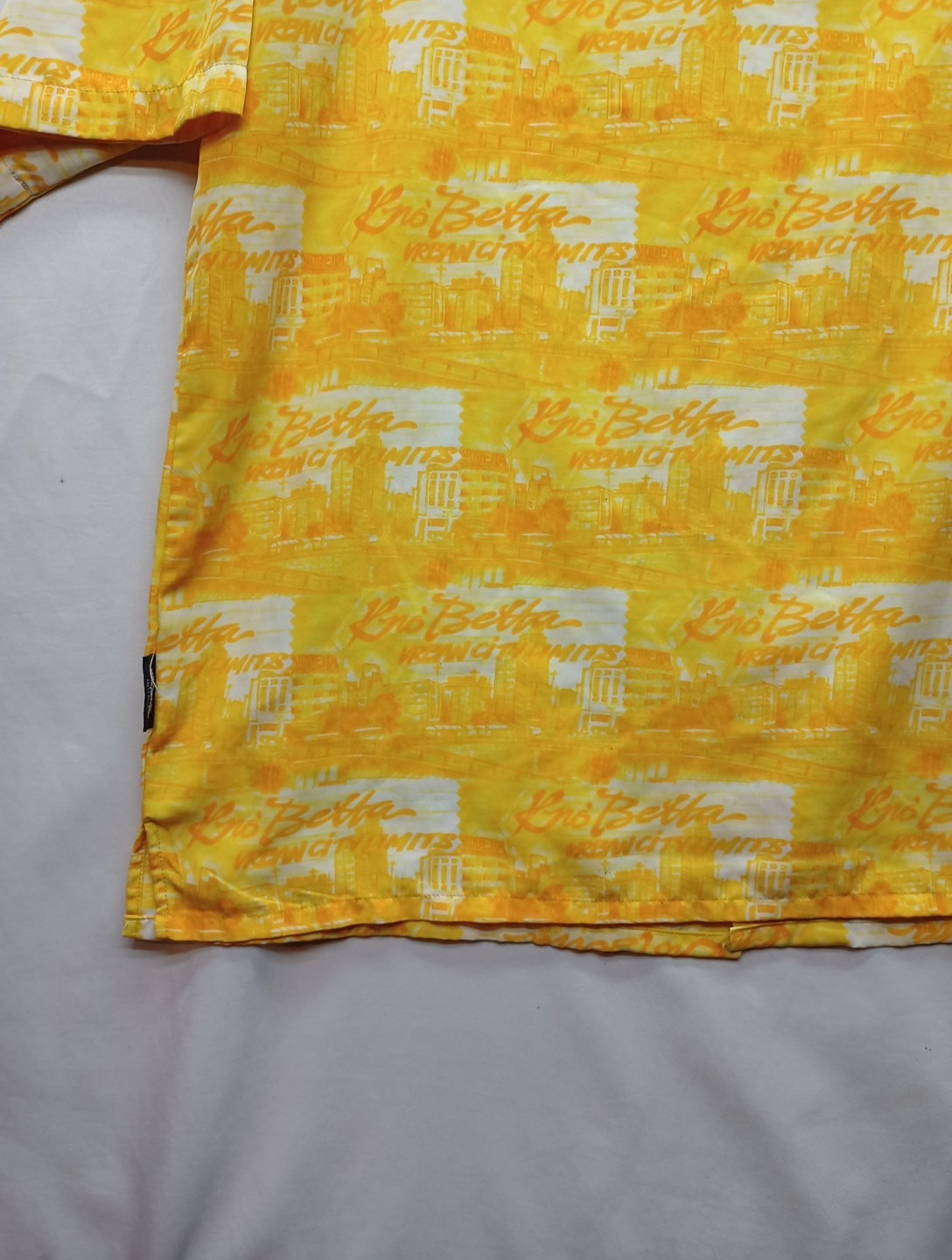 Kno Betta Vintage 2xl Button Down Shirt All Over Print Short Sleeve